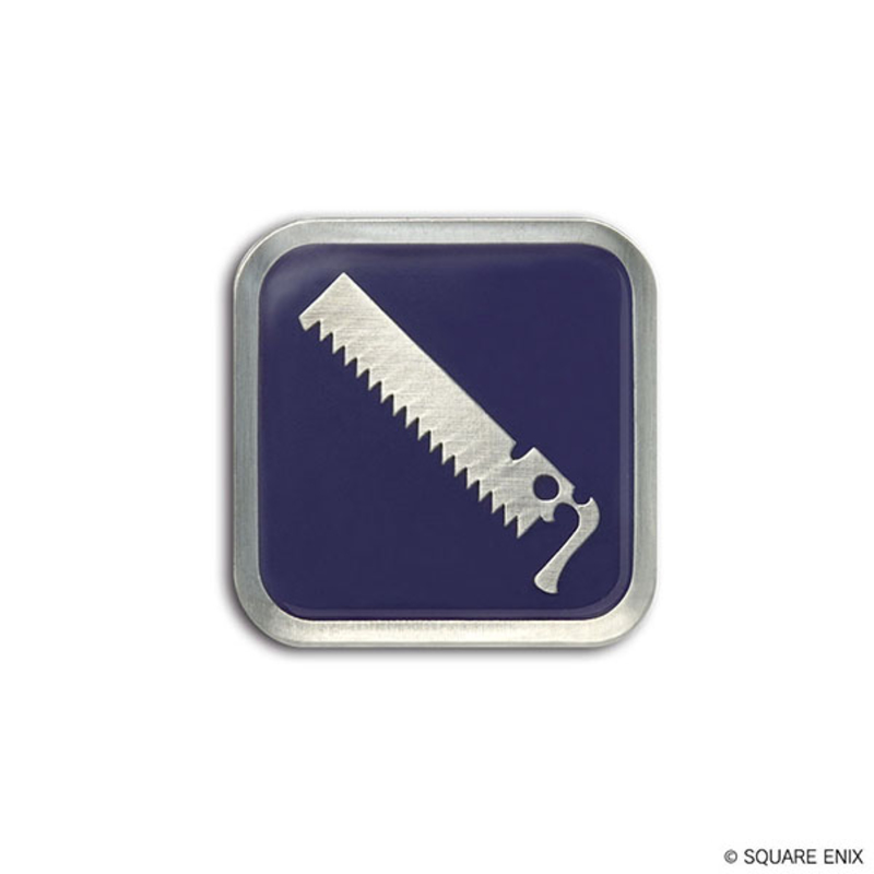 (PO) Final Fantasy XIV Class Icon Pin Badge Carpenter