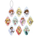 (PO) Magical Girl Lyrical Nanoha Original Illustration Brass Band Ver. Trading Acrylic Key Chain [BOX]
