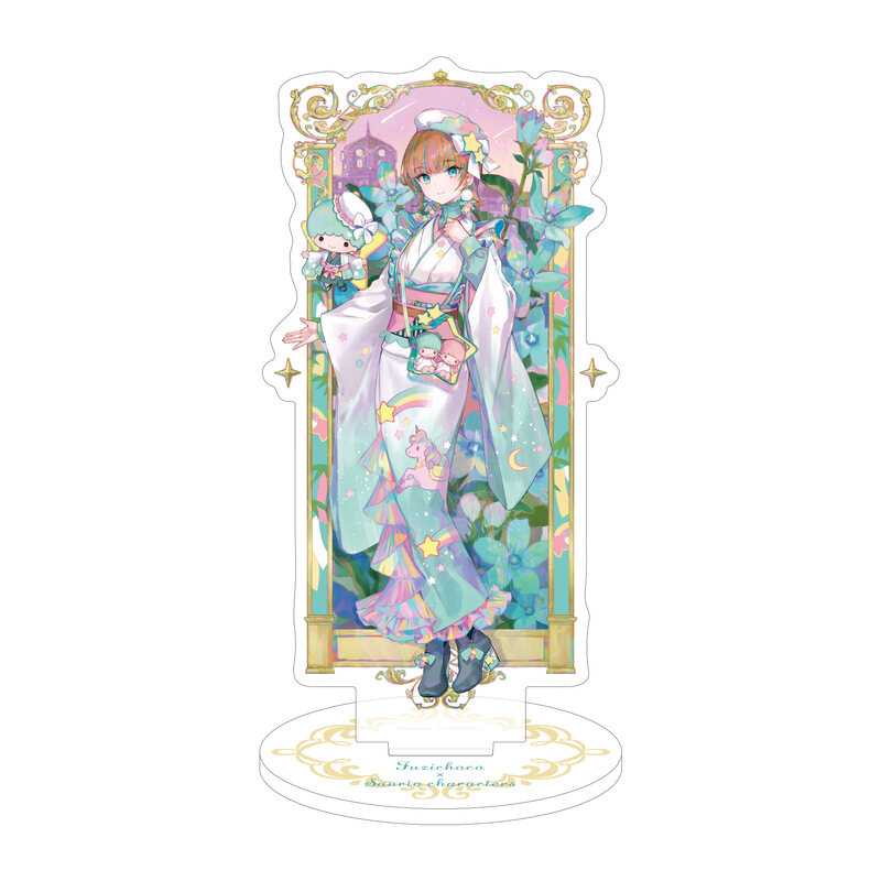 (PO) Acrylic Stand Fuzichoco x Sanrio Characters 02 Little Twin Stars Kiki Ver. (Collaboration Illustration)