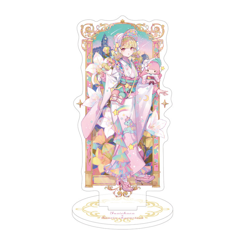 (PO) Acrylic Stand Fuzichoco x Sanrio Characters 03 Little Twin Stars Lala Ver. (Collaboration Illustration)