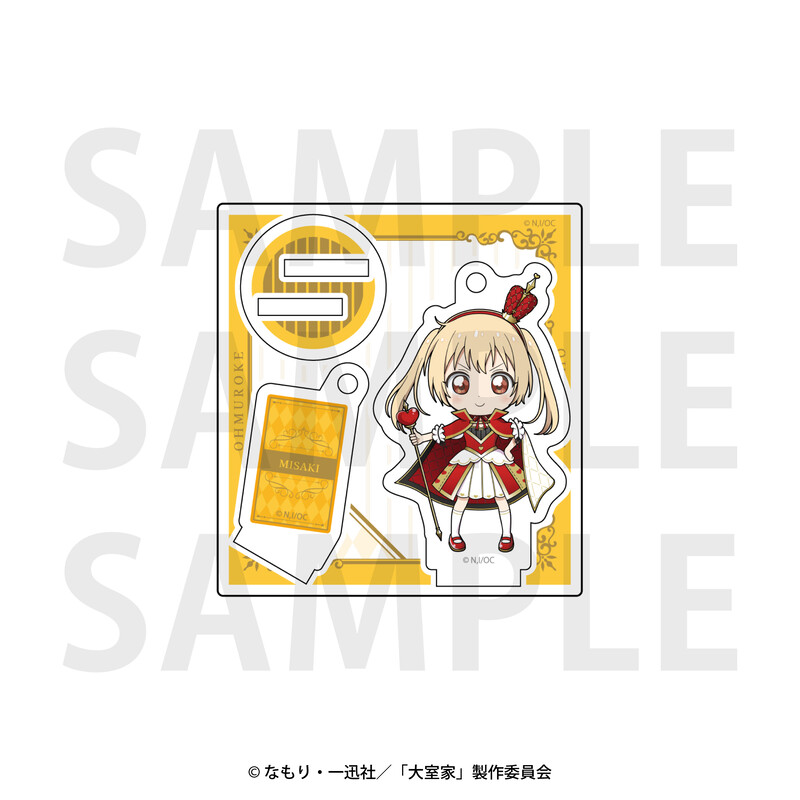(PO) Ohmuroke The Movie Mini Acrylic Stand Key Chain Hanako in Wonderland Takasaki Misaki