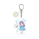 (PO) Acrylic Key Chain with Parts Cardcaptor Sakura x Sanrio Characters 04 Daidouji Tomoyo x Cinnamoroll (Collaboration Illustration)