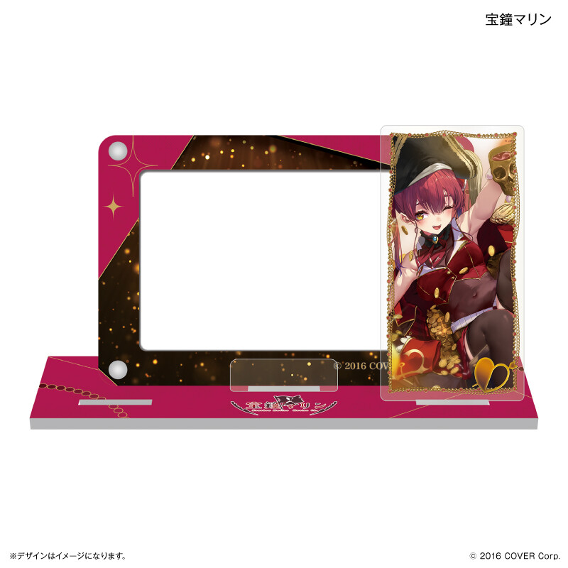 (PO) Hololive Production Card Stand with Acrylic Stand Houshou Marine