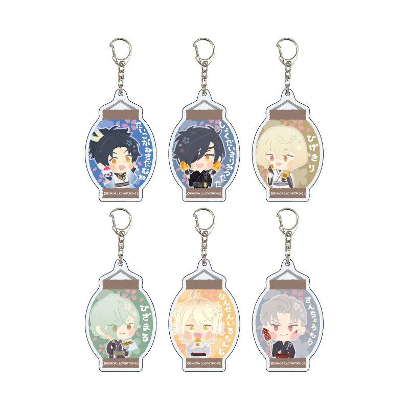 (PO) Acrylic Key Chain Touken Ranbu -ONLINE- Wanpaku! Touken Ranbu 35 [BOX]