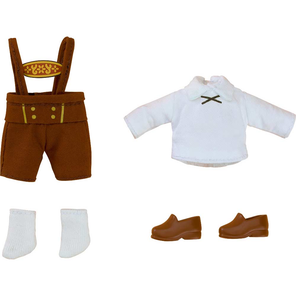 (PO) Nendoroid Doll Outfit Set World Tour Germany: Boy (Brown)