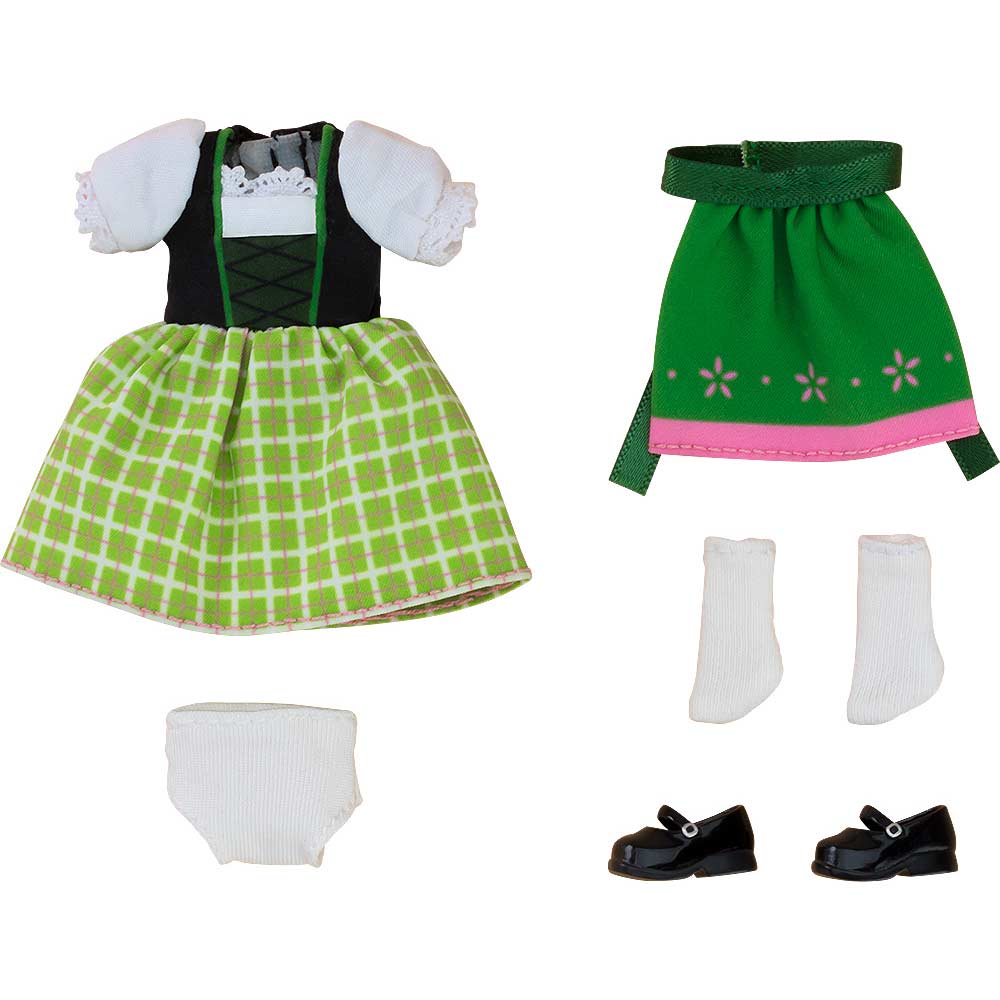 (PO) Nendoroid Doll Outfit Set World Tour Germany: Girl (Green)
