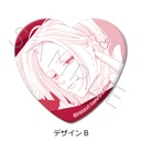 (PO) Re:blue Heart Can Badge Design B