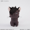 (PO) Haikyu!! Mocomoco Stuffed Key Chain Kuroo Cat