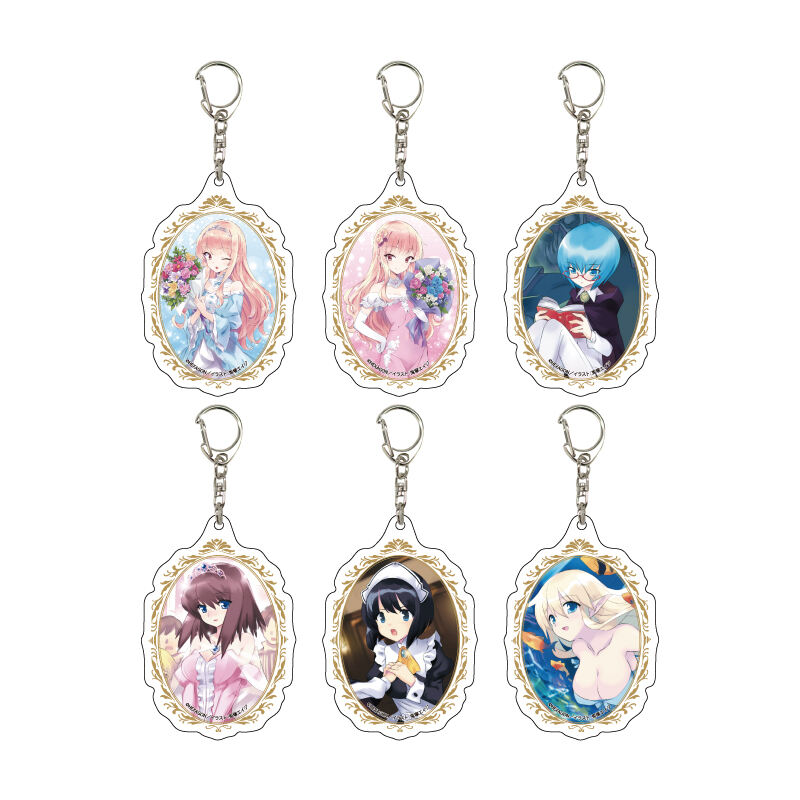 (PO) Acrylic Key Chain The Familiar of Zero 01 Official & Original Illustration [BOX]