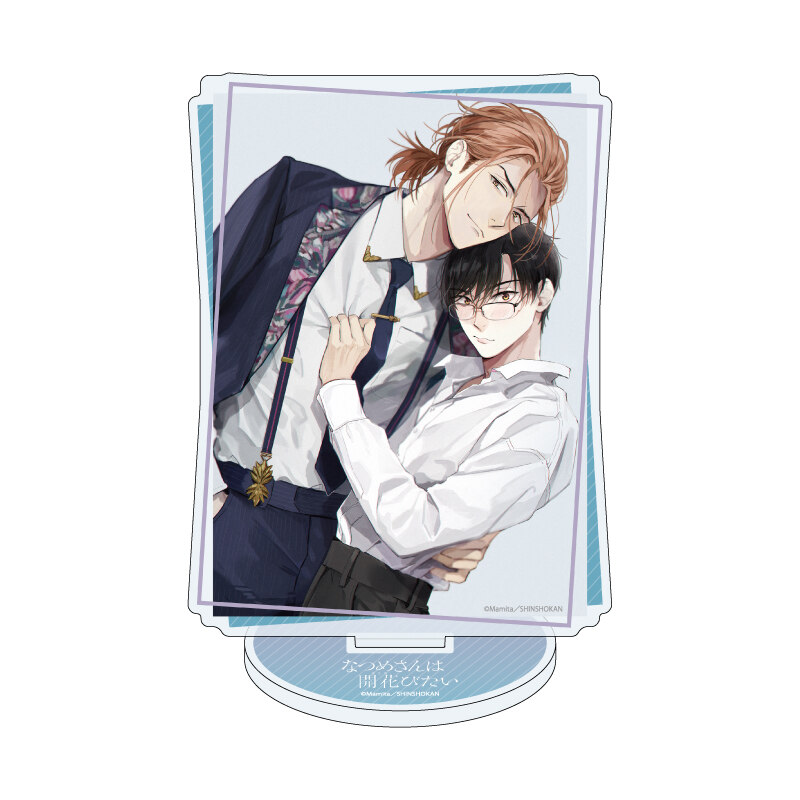 (PO) Acrylic Stand Natsume-san wa Hokorobitai 01 Sawaya Kou & Shima Natsume (Official Illustration)