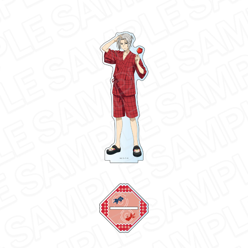 (PO) Reborn! Deka Acrylic Stand Gokudera Hayato Summer Festival Ver.