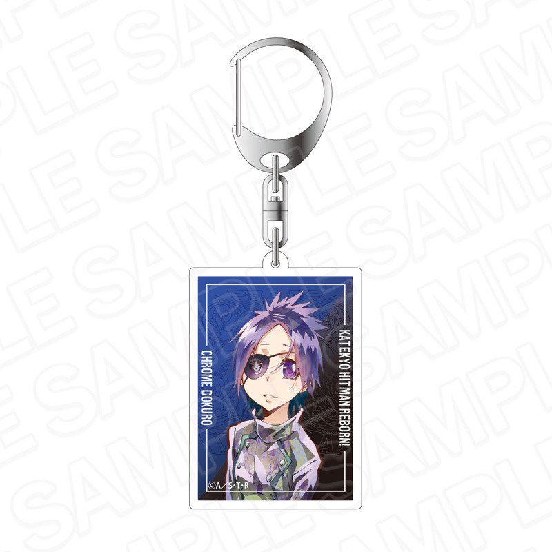 (PO) Reborn! Acrylic Key Chain Pale Tone Series Chrome Dokuro Vongola Ver.
