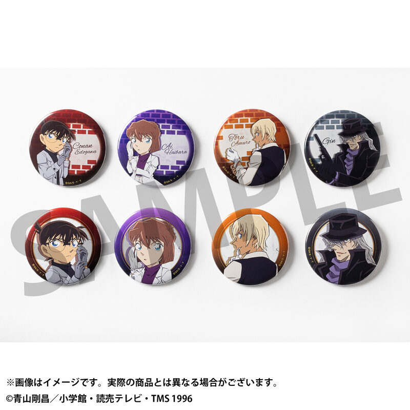 (PO) Detective Conan Can Badge + Gloves Ver. [BOX]