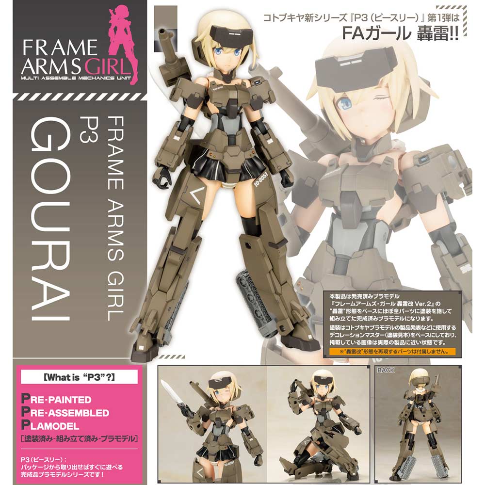 (PO) Frame Arms Girl P3 Gourai