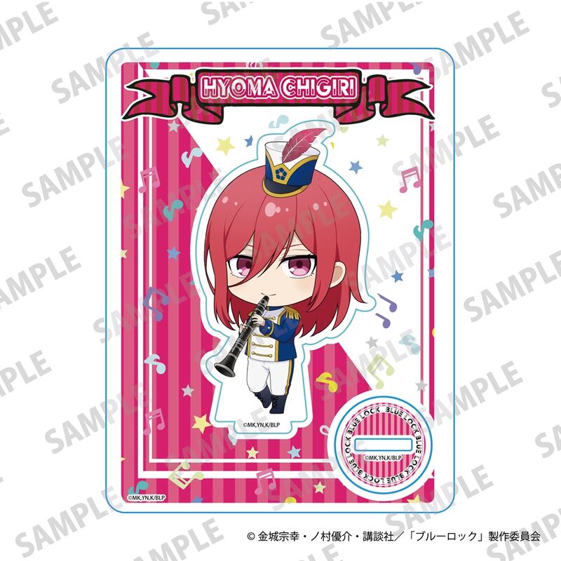 (PO) Blue Lock Mini Chara Acrylic Stand Marching Band Ver. Chigiri Hyoma