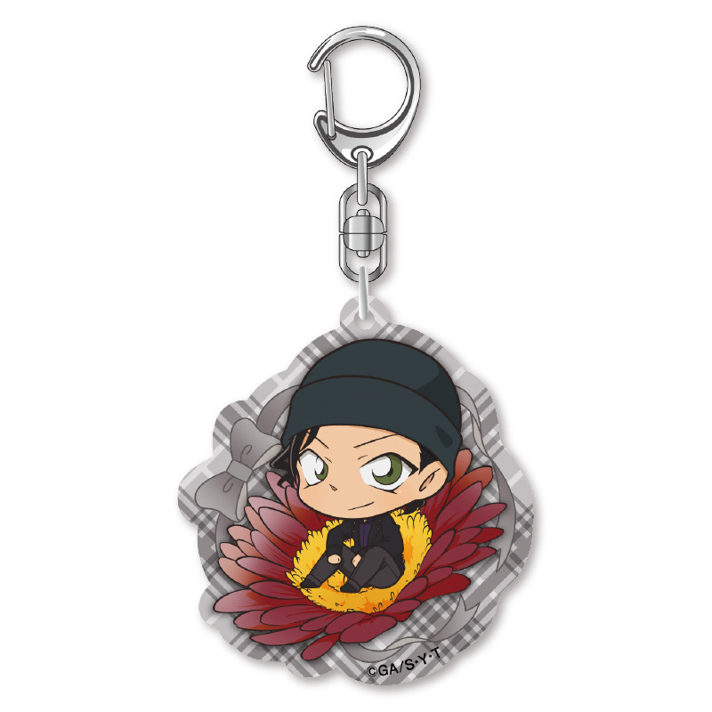(PO) Detective Conan Petite Fleur Acrylic Key Chain Akai Shuichi