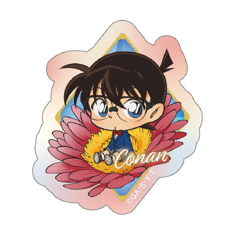 (PO) Detective Conan Petite Fleur Acrylic Sticker Edogawa Conan
