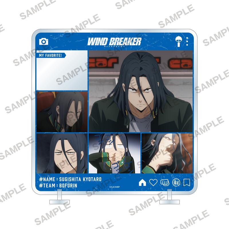 (PO) Wind Breaker Character in Stand Sugishita Kyotaro