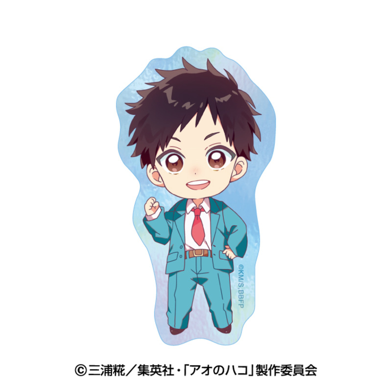 (PO) Blue Box Prism Mini Sticker 1 Inomata Taiki A