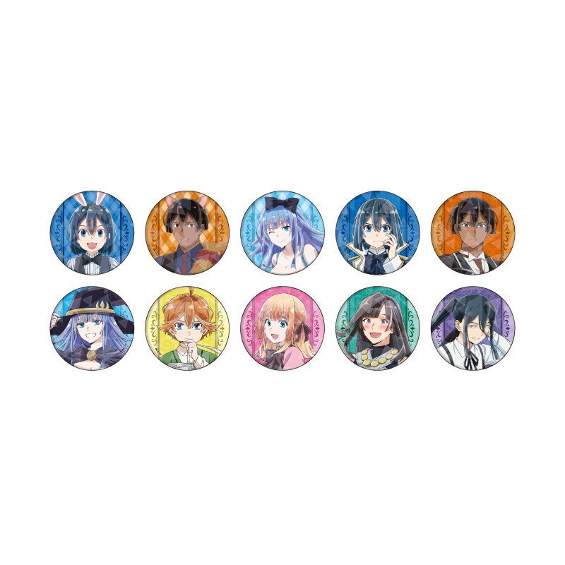 (PO) Hologram Can Badge (65mm) As a Reincarnated Aristocrat, I'll Use My Appraisal Skill to Rise in the World 01 Character Visual & Original Illustration [BOX]