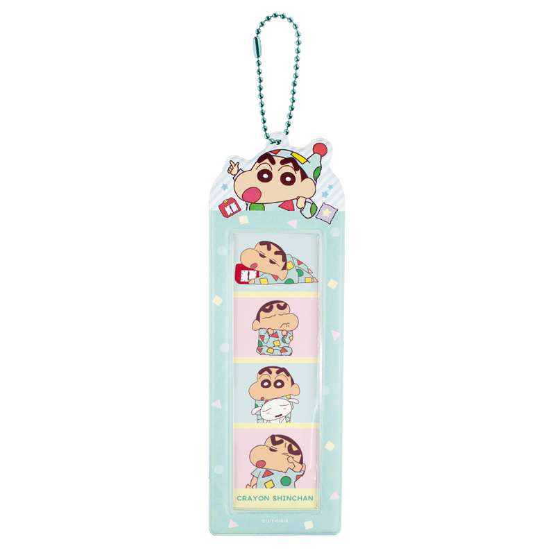 (PO) Crayon Shin-chan 4 Cut Photo Key Chain Mint
