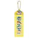 (PO) Crayon Shin-chan 4 Cut Photo Key Chain Yellow