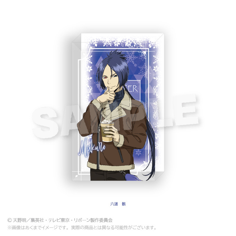 (PO) Reborn! Acrylic Block Mocomoco Winter Ver. Rokudo Mukuro