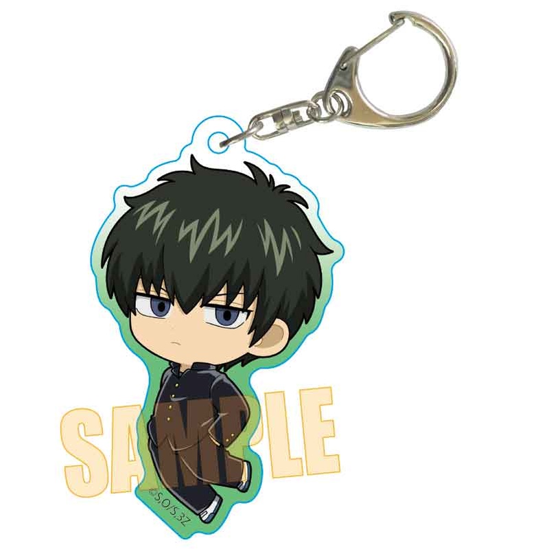 (PO) Pukasshu Acrylic Key Chain 3-Z Class Ginpachi-sensei Hijikata Toushirou