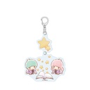 (PO) Linked Acrylic Key Chain Sanrio Characters 06 Little Twin Stars (Graff Art Illustration)