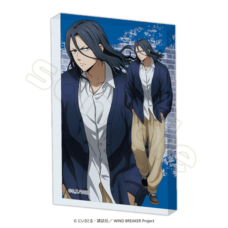 (PO) Wind Breaker Acrylic Block Sugishita Kyotaro (Hagoromo)