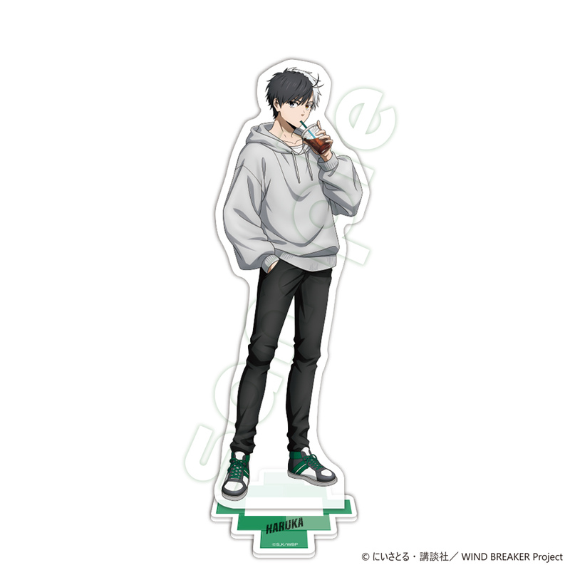 (PO) Wind Breaker Acrylic Stand Sakura Haruka (Hagoromo)