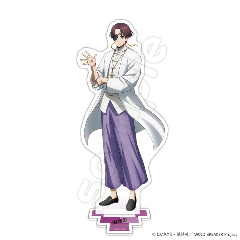 (PO) Wind Breaker Acrylic Stand Suo Hayato (Hagoromo)