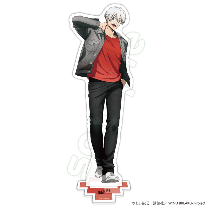 (PO) Wind Breaker Acrylic Stand Umemiya Hajime (Hagoromo)