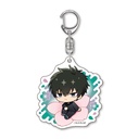 (PO) 3-Z Class Ginpachi-sensei Petite Fleur Acrylic Key Chain Hijikata