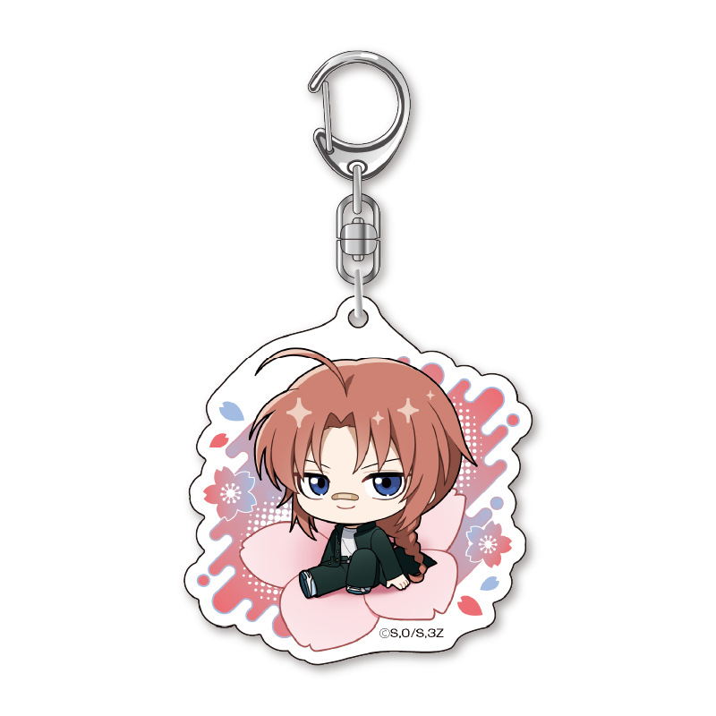 (PO) 3-Z Class Ginpachi-sensei Petite Fleur Acrylic Key Chain Kamui