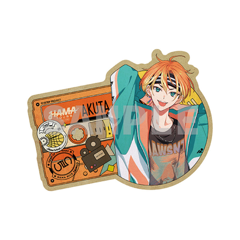 (PO) 18TRIP Travel Sticker 6 Isotake Akuta