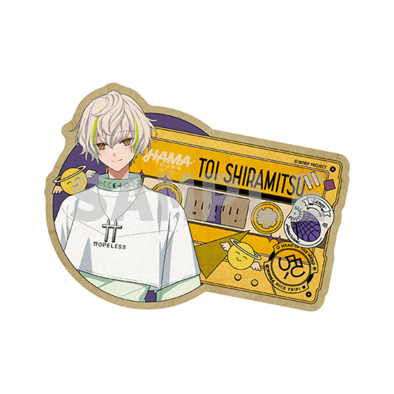 (PO) 18TRIP Travel Sticker 17 Shiramitsu Toi