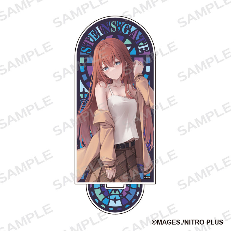 (PO) STEINS;GATE Hologram Acrylic Stand Original Illustration Makise Kurisu
