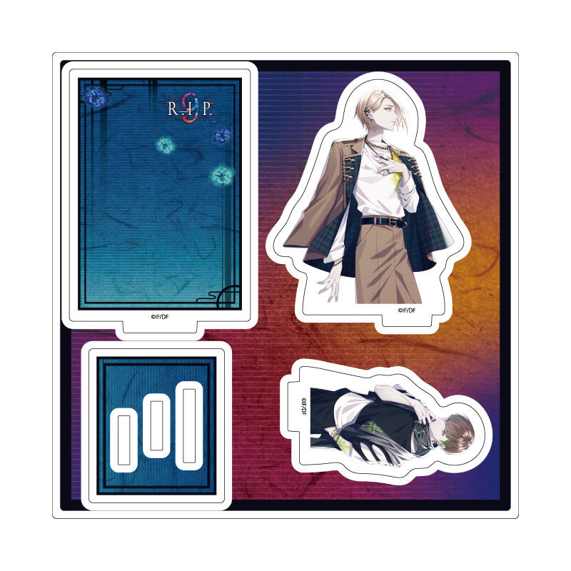 (PO) Acrylic Stand Plate 9 R.I.P. 02 Koyo & Sena (Official Illustration)