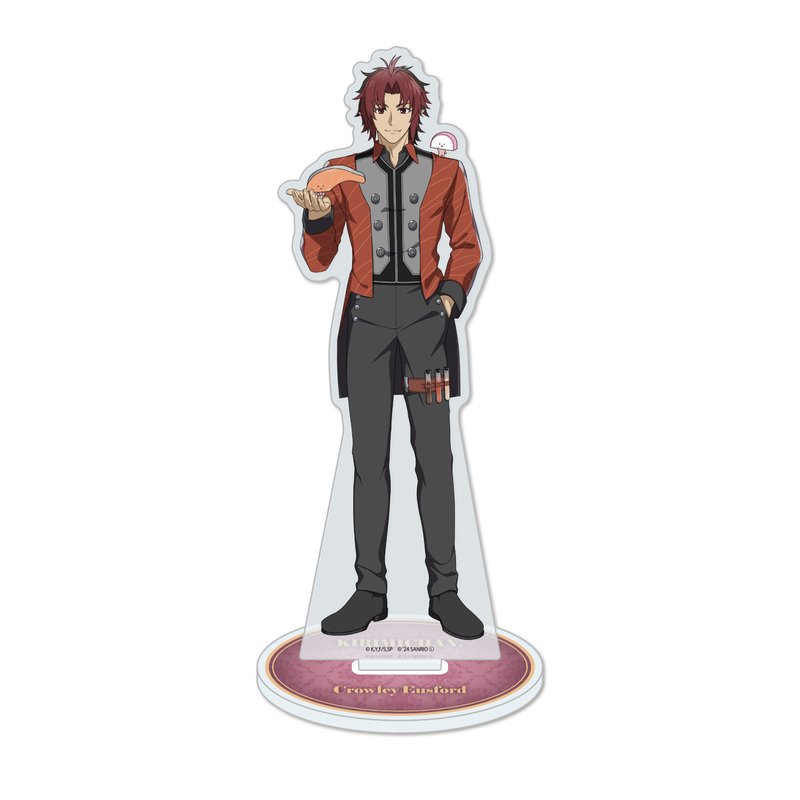 (PO) Acrylic Stand Seraph of the End x Sanrio Characters 21 Crowley Eusford x KIRIMIchan. (Life-size Illustration)