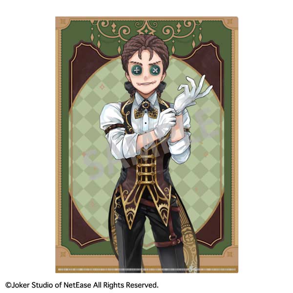 Identity V A4 Single Clear File Mercenary/Maid & Butler x Steampunk