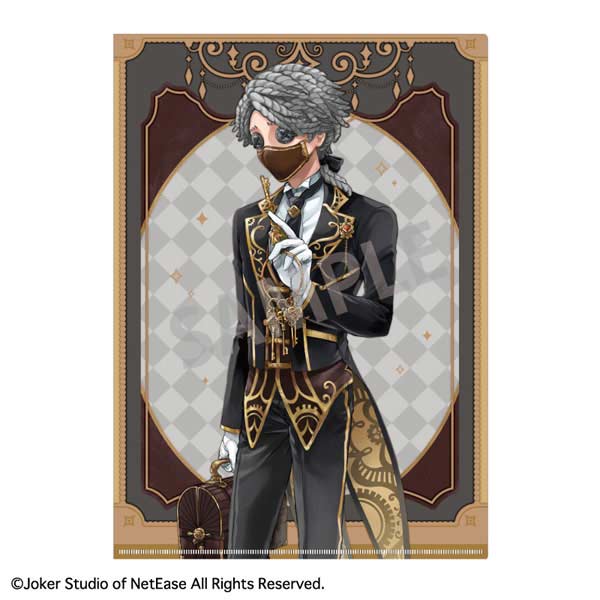 Identity V A4 Single Clear File Embalmer/Maid & Butler x Steampunk