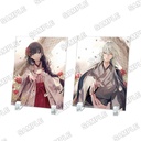 (PO) Ryuu ni Kou: Nie no Otome no Koufuku na Minoue Gilding Mini Acrylic Panel 2 Set