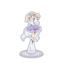 (PO) Hologram Acrylic Stand Aikatsu! Series x Sanrio Characters 06 Kiseki Raki x Pochacco (Life-Size Illustration)