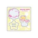 (PO) Acrylic Stand Plate Aikatsu! Series x Sanrio Characters 03 Nijino Yume x BonBon Ribbon (Mini Character Illustration)