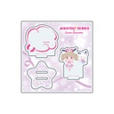 (PO) Acrylic Stand Plate Aikatsu! Series x Sanrio Characters 06 Kiseki Raki x Pochacco (Mini Character Illustration)