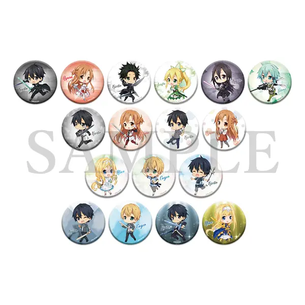 (Aniplex+) Sword Art Online: Alicization  War of Underworld - Can Badge Collection