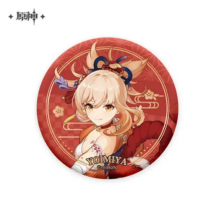 Genshin Impact Inazuma Region Series Chara Can Badge - Yoimiya