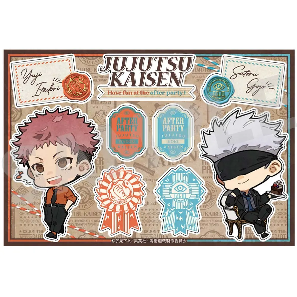 Jujutsu Kaisen Sticker Itadori & Gojo After Party Ver.