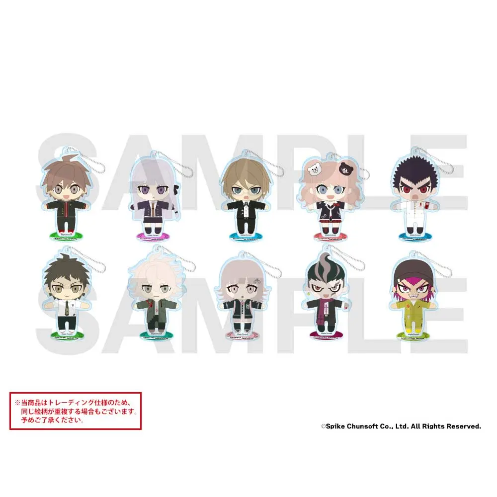 Danganronpa 1,2 Reload x Nuidri!! Acrylic Stand Key Chain [BOX]